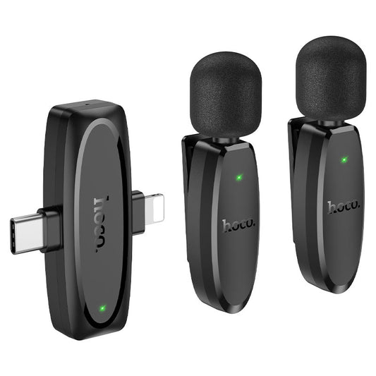 HOCO Wireless microphones “L15 Crystal” iP+Type-C .